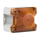 Aet - Feu LED compact multimode Orange 90-265 Vca / 108-132 Vcc IP66