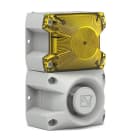 Aet - Combiné 105 dB(A) feu flash 5 J 24Vcc optique Jaune IP66 - GRIS