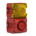 Aet - Combiné 105 dB(A) feu flash 5 J 24Vcc optique Jaune IP66