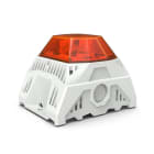 Aet - Combiné radial LED 105 dB(A) 10-60 Vcc / 18-53 Vca - Orange