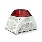 Aet - Combiné radial LED 105 dB(A) 95-253 Vca - Rouge