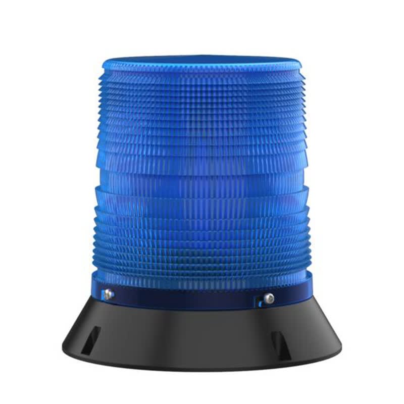 Aet - Feu LED multimodes fond plat 230Vcc/ca optique Bleu IP55