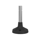 Aet - Support tube 100 mm avec pied pour colonne lumineuse BR50 Ø54 mm