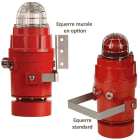 Aet - Combiné Radial 114dB 10J ATEX/IECEx 230Vca (220-240Vca)-Alu.-Rouge