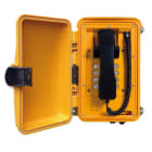 Aet - Téléphone mural analogique IP66 en polycarbonate, à porte