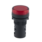 Aet - Mini voyant clignotant LED Encastrable 24 Vcc Rouge IP65