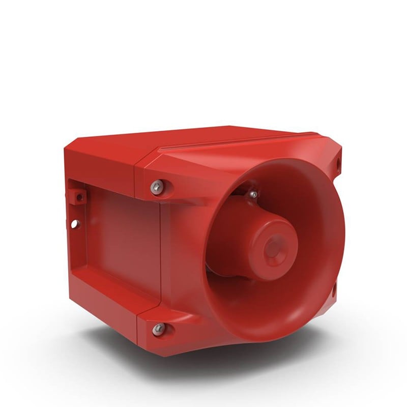 Aet - Sirène ATEX fonte Aluminium 116dB IP66/67 80 sons 12/24/48 Vcc zone 2