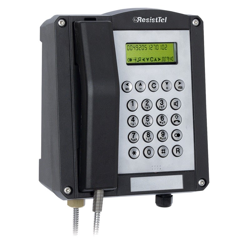 Aet - Téléphone anti-vandales IP66 IK09 Fonction mains libres