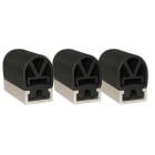 Aet - Bordure sensible 1M Noir Moyenne sensibilité
