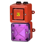 Aet - Combiné LED 110 dB TONAFLASH® 48-60 Vcc - Magenta - 64 sons