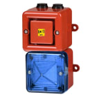 Aet - Combiné xénon 5J/110 dB TONAFLASH® 24-28 Vca - Bleu - 64 sons