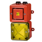 Aet - Combiné xénon 5J/110 dB TONAFLASH® 42-52 Vcc - Jaune - 64 sons