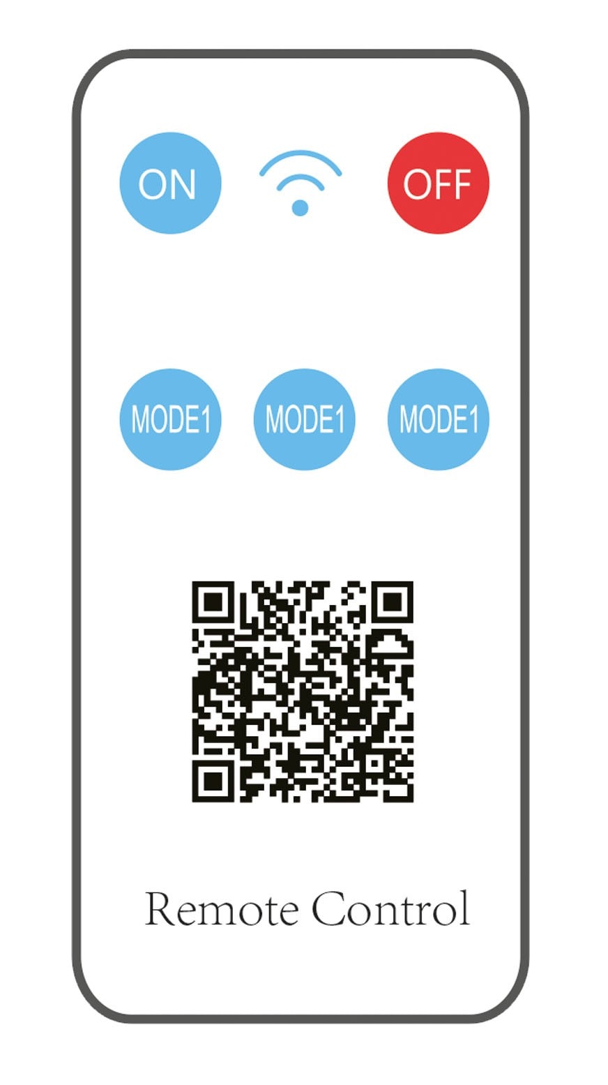 Aric - Télécommande de rechange pour TONIK