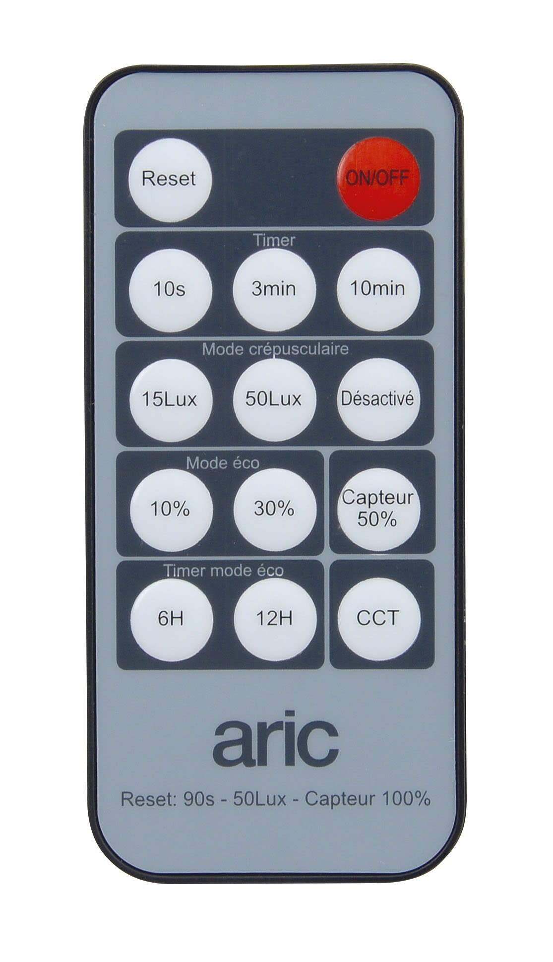 Aric - Télécommande de rechange pour gamme de projecteurs TWISTER 4