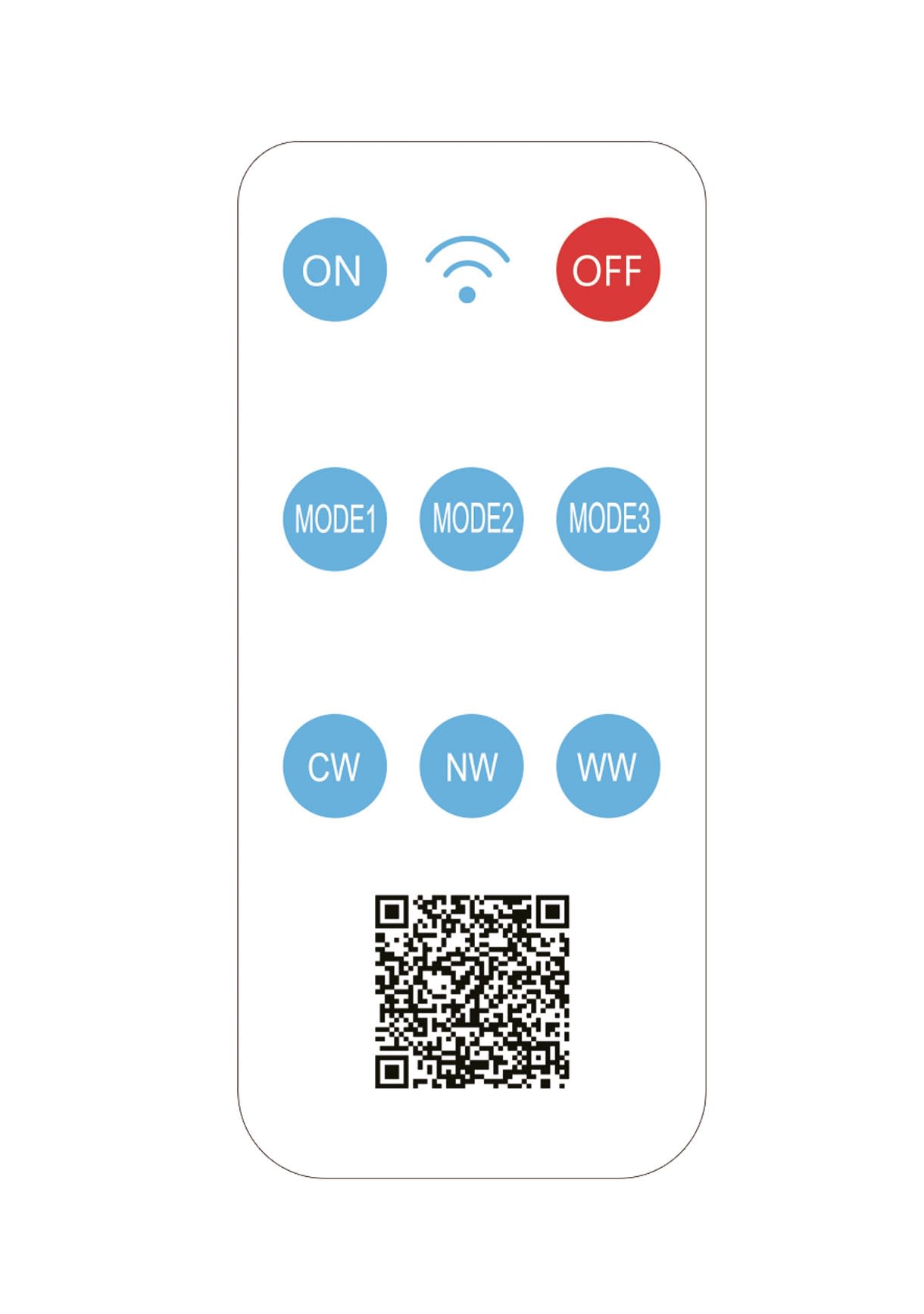 Aric - TELECOMMANDE RECHANGE CISPO