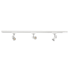 Aric - COMETE - Rail 1 all.029 + 3 spots GU10 blanc, a/lpes LED 4,2W 3000K 500lm incl