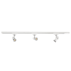 Aric - COMETE - Rail 1 all.029 + 3 spots GU10 blanc, a/lpes LED 4,2W 3000K 500lm incl