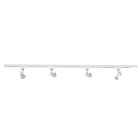 Aric - COMETE - Rail 1 all.029 + 4 spots GU10 blanc, a/lpes LED 4,2W 3000K 500lm incl