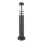 Aric - DAO - Borne Ext. IP44 IK07, graphite, E14 11W max., lampe non incl.