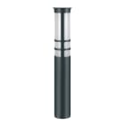 Aric - PAO - Borne Ext. IP44 IK07, noir, E27 23W max., Lpe non incl., haut.55cm