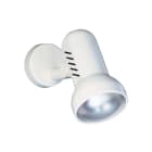 Aric - REMORA - Spot sur patere E27 100W max, orientable, blanc, lampe non incl.