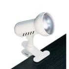 Aric - REMORA - Spot à pince E27 100W max, orientable, blanc, Lpe non incl.