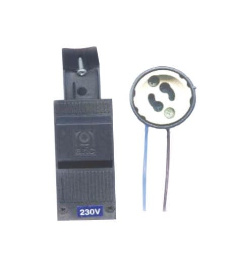 Aric - Douille GU10 et connexion de rechange pour DISK, GALAXY, OMEGA, GAMMA