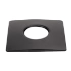 Aric - Collerette aimantée carrée pour EF6, couleur : noir