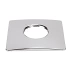 Aric - Collerette aimantée carrée pour EF6, couleur : chromé