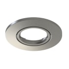Aric - Collerette clipsable pour encastré EDOS, couleur : nickel