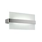 Aric - ZINK 2 - Applique murale acier et verre satiné, R7s, Lpe non fournie