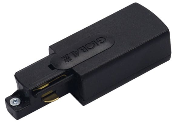 Aric - Alimentation GB 12 pour rail 1 allumage 029 - Terre à gauche - noir