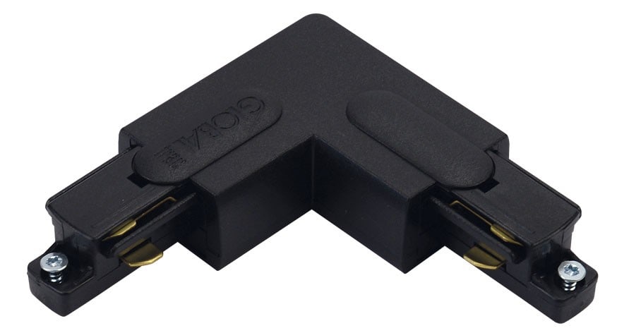 Aric - Raccord coude 90° GB 34 pour rail 1 allumage 029 - noir