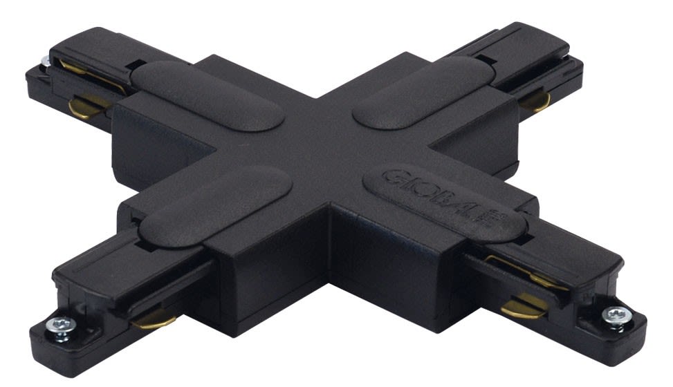 Aric - Raccord en croix GB 38 pour rail 1 all. 029 - noir