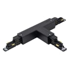 Aric - Connecteur en T pour rail DALI 023 - Terre externe - Droite - noir