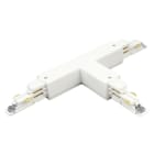 Aric - Connecteur en T pour rail DALI 023 - Terre externe - Gauche - blanc