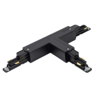 Aric - Connecteur en T pour rail DALI 023 - Terre interne - Droite - noir
