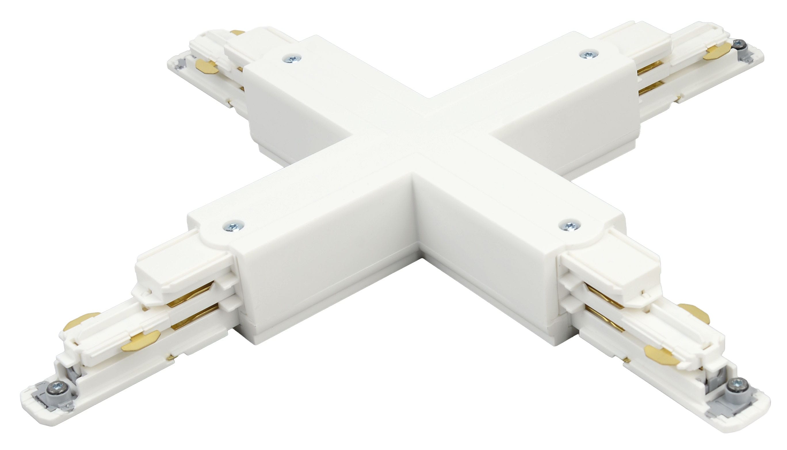 Aric - Connecteur en croix pour rail DALI 023 - blanc