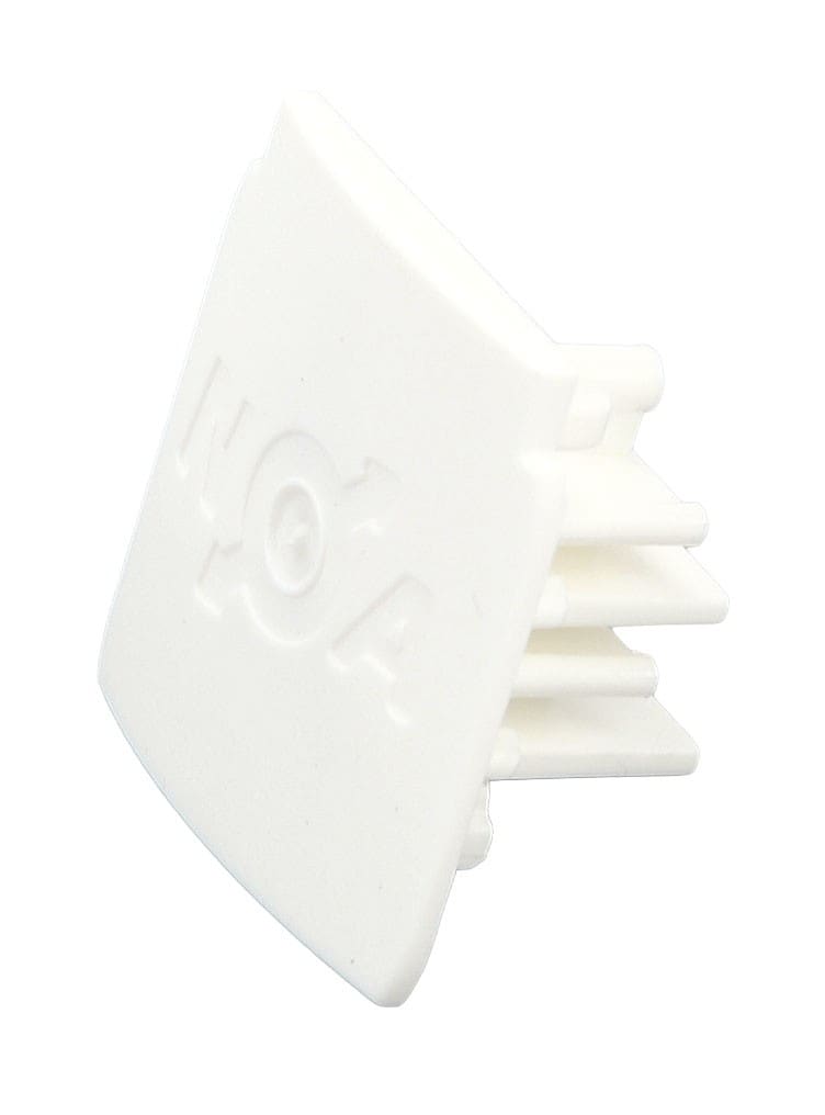 Aric - Embout de fermeture pour rail DALI 023 - blanc