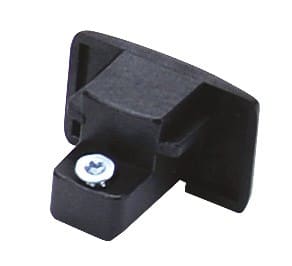 Aric - Embout de fermeture pour rail DALI 023 - noir