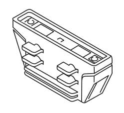 Aric - JONCTION LINEAIRE ENCAST. NOIR