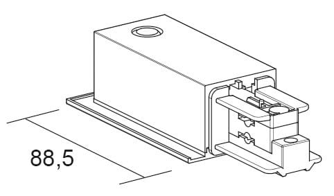 Aric - ALIM. GAUCHE 023 ENCAST. NOIR