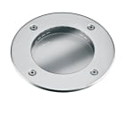 Aric - WALKER 2-Enc. Sol Ext. IP67 IK10, rond, tôle inox, E27 R63 40W max, lpe non incl