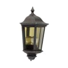 Aric - LIZIO - Applique Mur Ext. IP44 IK08, noir, E27 100W max., Lpe non incl.