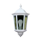 Aric - LIZIO - Applique Mur Ext. IP44 IK08, blanc, E27 100W max., Lpe non incl.