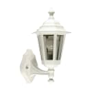 Aric - NIZA - Applique Mur Ext. IP43 IK02, blanc, E27 60W max., Lpe non incl.