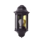 Aric - MURA - Applique Mur Ext. IP44 IK08, noir, E27 77W max., Lpe non incl.