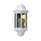 Aric - MURA - Applique Mur Ext. IP44 IK08, blanc, E27 77W max., Lpe non incl.