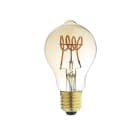 Aric - Lpe déco poire E27 LED 3,5W 2200K 190lm, Cl. Enrg = G, 25000H, dimmable, ambrée