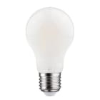 Aric - Lampe std A60 Fil LED E27 12W 3000K 1521lm, Cl.Energ ErP2021=E,15000H,opale,dimm